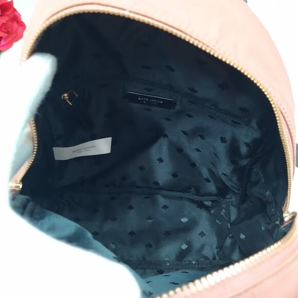 Kate Spade New York Brown Nylon Zipper Closure Top Handle Backpack main image 11
